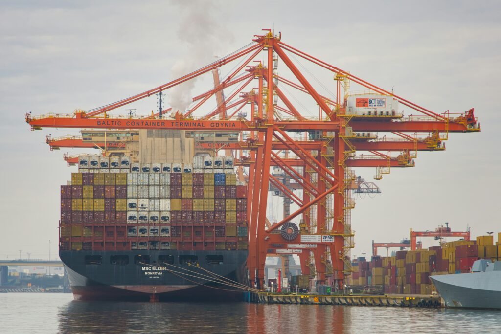 container ship image